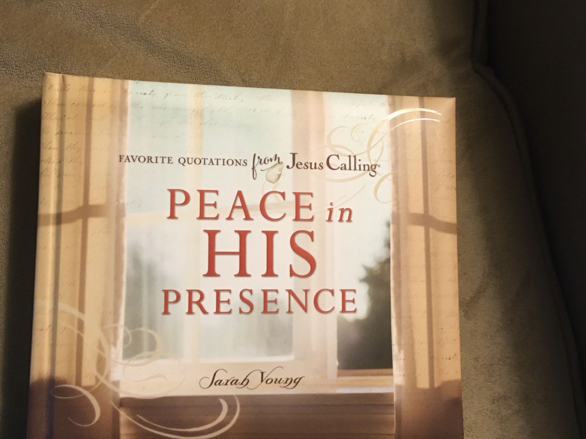 Peace In HIS Presence - Sarah Young 