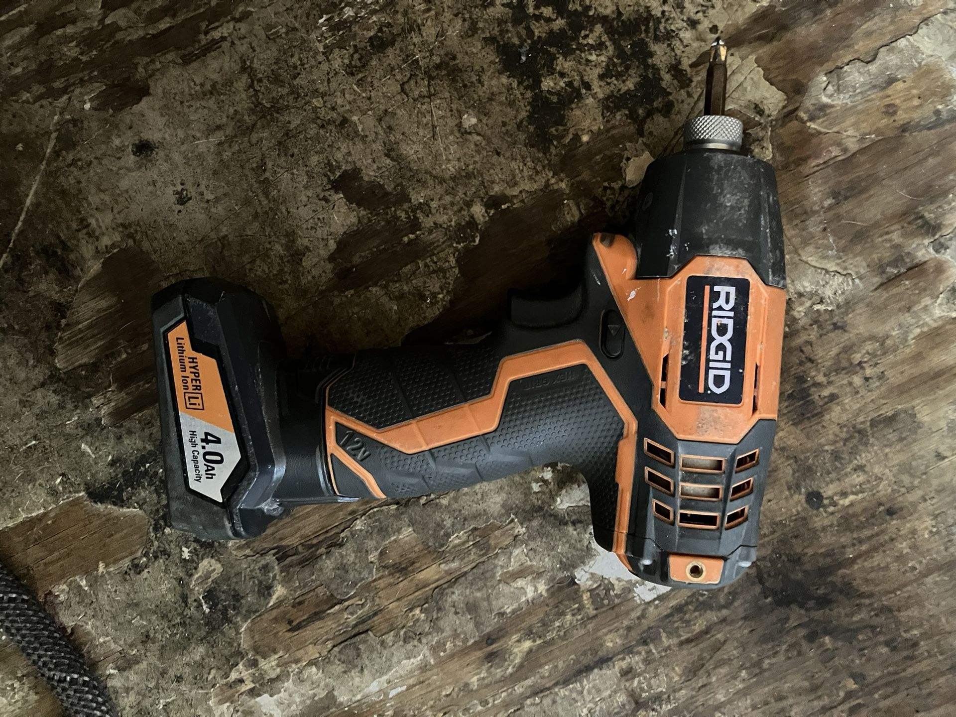 Ridged Drill Impact Driver