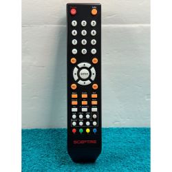 OEM Sceptre TV Remote Control Model (contact info removed)003C Replacement Black Orange