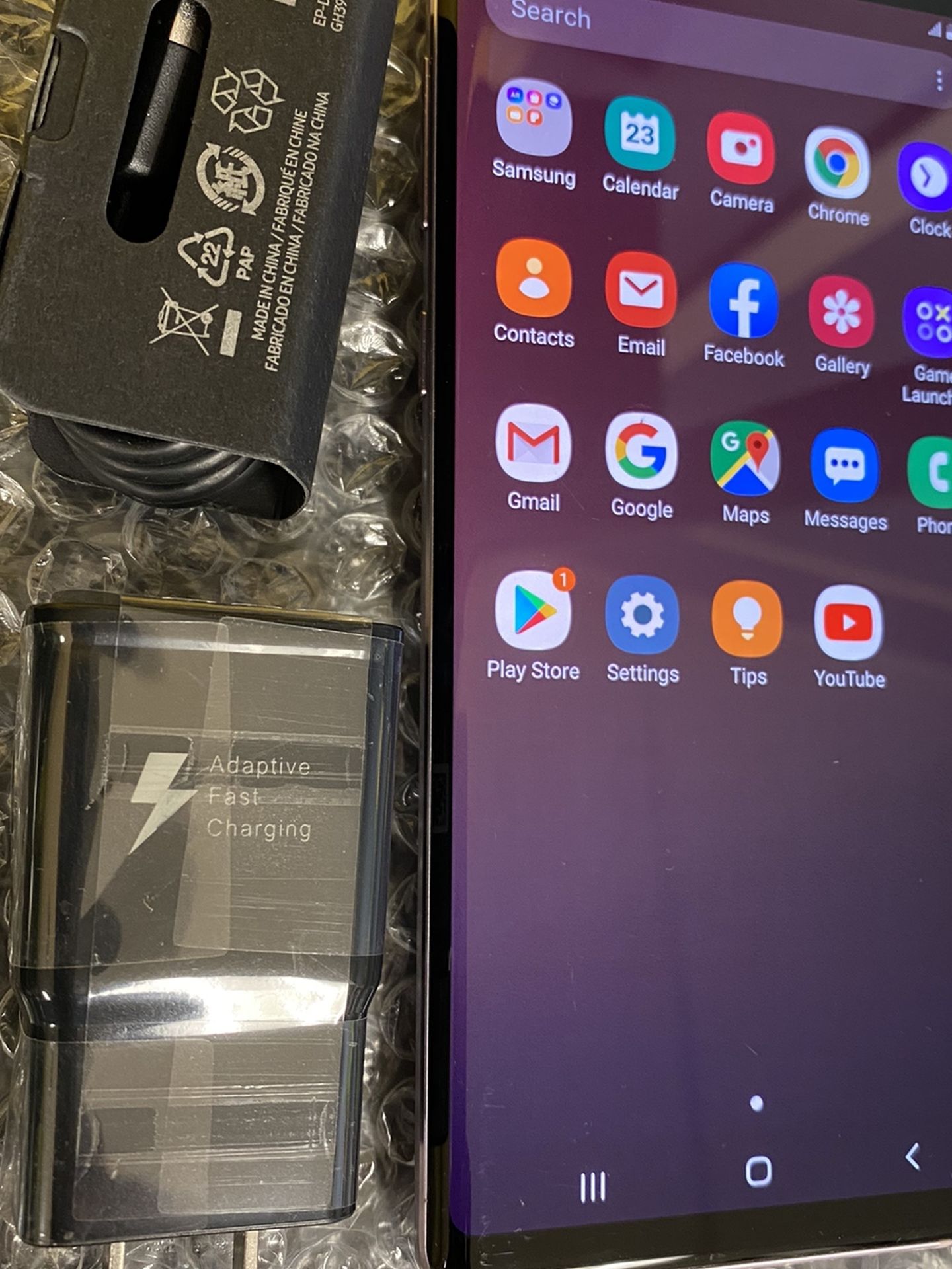 Samsung galaxy note 9 128gb unlocked, store warranty