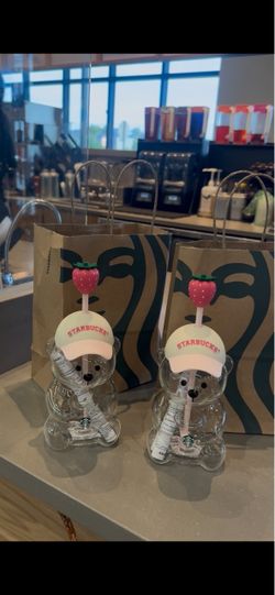 Bear Starbucks cup only ONE available!!!