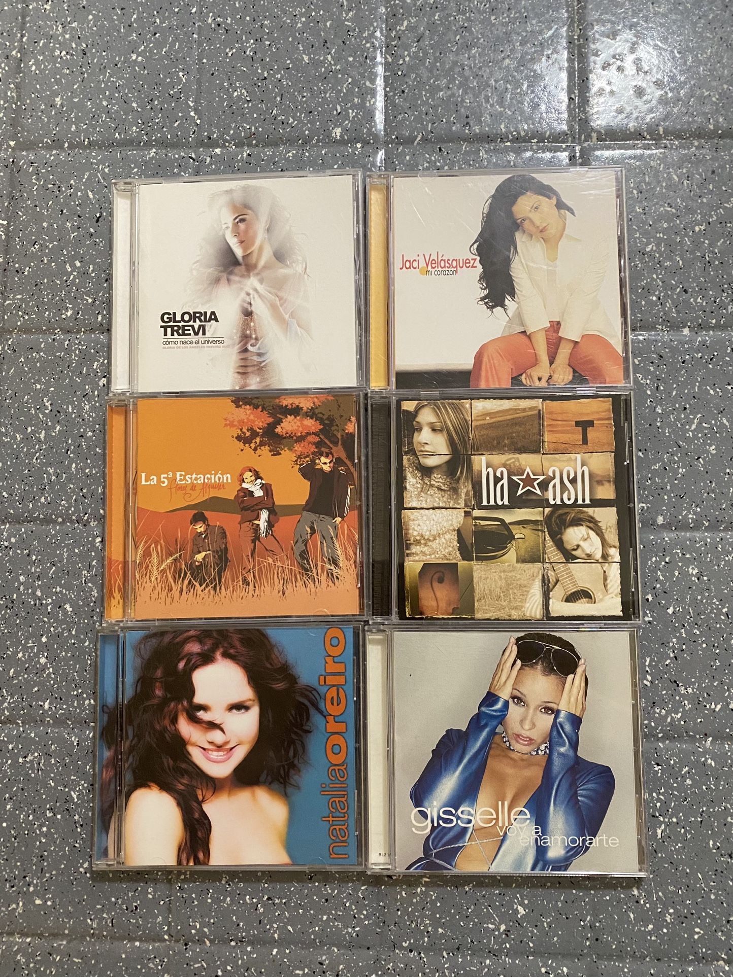 Six Latin Singers Original Cds 💿