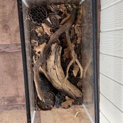 10 Gallon Aquarium Tank For Fish Or Reptiles