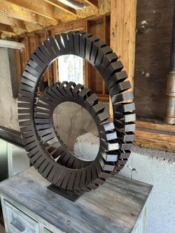 Bronze Spiral Statue