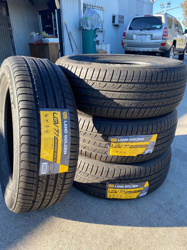 235/60/18 Land Golden NEW Set of Tires installed and balanced for FREE