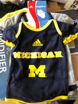 Michigan onesie 3-6 months