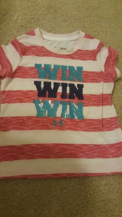 under armour top size 18months