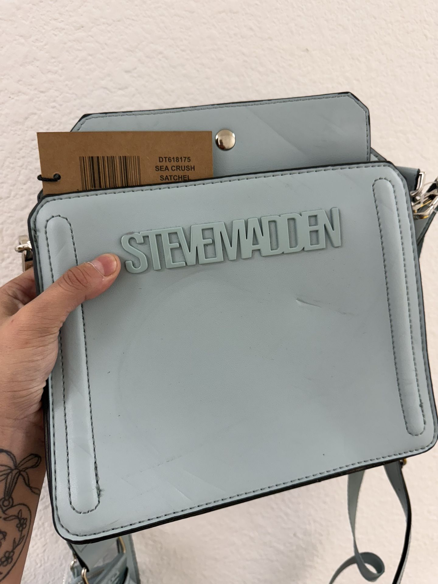 Steve Madden Bevelyn Convertible Crossbody Bag Sea Crush Color