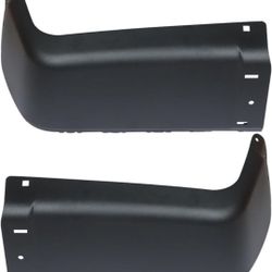 Bumper End Caps Replacement for Silverado 1500 Sierra