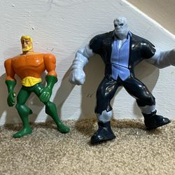 2015 Solomon Grundy & Aquaman  4.5" McDonald's Action Figure DC Comic