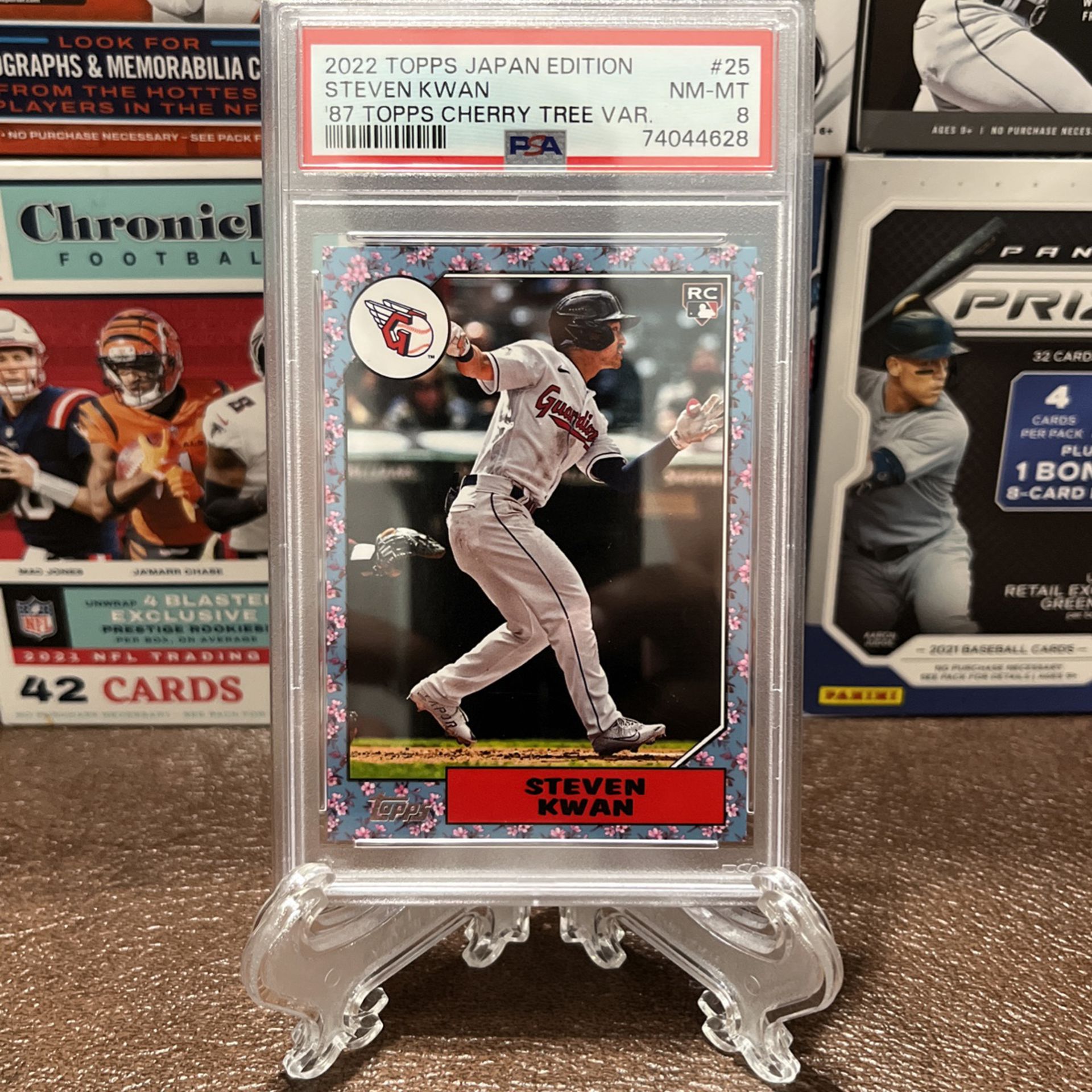 2022 Topps MLB Baseball Japan Edition STEVEN KWAN 1987 Cherry Tree Rookie  RC for Sale in Downey, CA - OfferUp