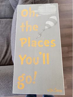 Dr. Seuss Oh, the Places You'll Go! Wall Art