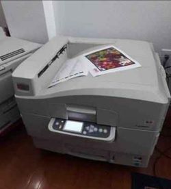 OKI C9650 Color up to12x18 Card Stock LED Fast Printer