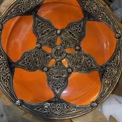 Authentic Moroccan Decorative Plate