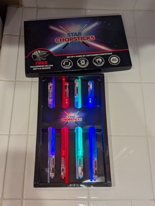 Star Wars Light Saber Glowing Chopsticks