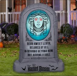 Disney haunted mansion Madame leota Inflatable tombstone