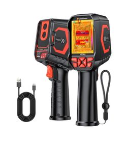 FOXWELL HT280 Thermal Imaging Camera, 320 X 240 2.8" LCD Screen Thermal Camera,260 x 260 TISR Resolution, 25Hz Handheld Infrared Camera with Temp Alar
