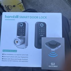 Smart Door Lock With G2 Gateway To Work With Alexa And Google 