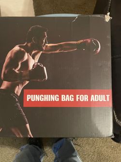 Free Standing Punching Bag.           25 Dollars 