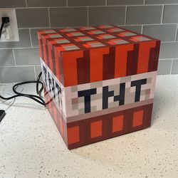 “Minecraft” TNT Mini Fridge Cooler