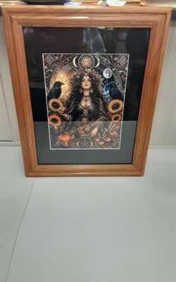 Framed Art Print Ravens- Shelton