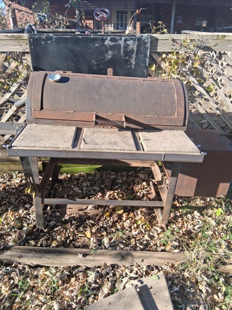 Huge Heavy Duty Smoker Custom Made