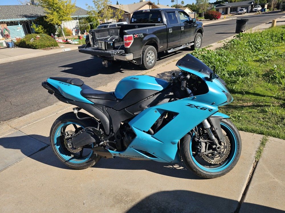 2007 Zx6r