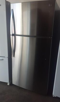 Kenmore Top Mount Stainless Steel Refrigerator Fridge
