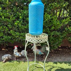 Hanging or tabletop light color: Agua