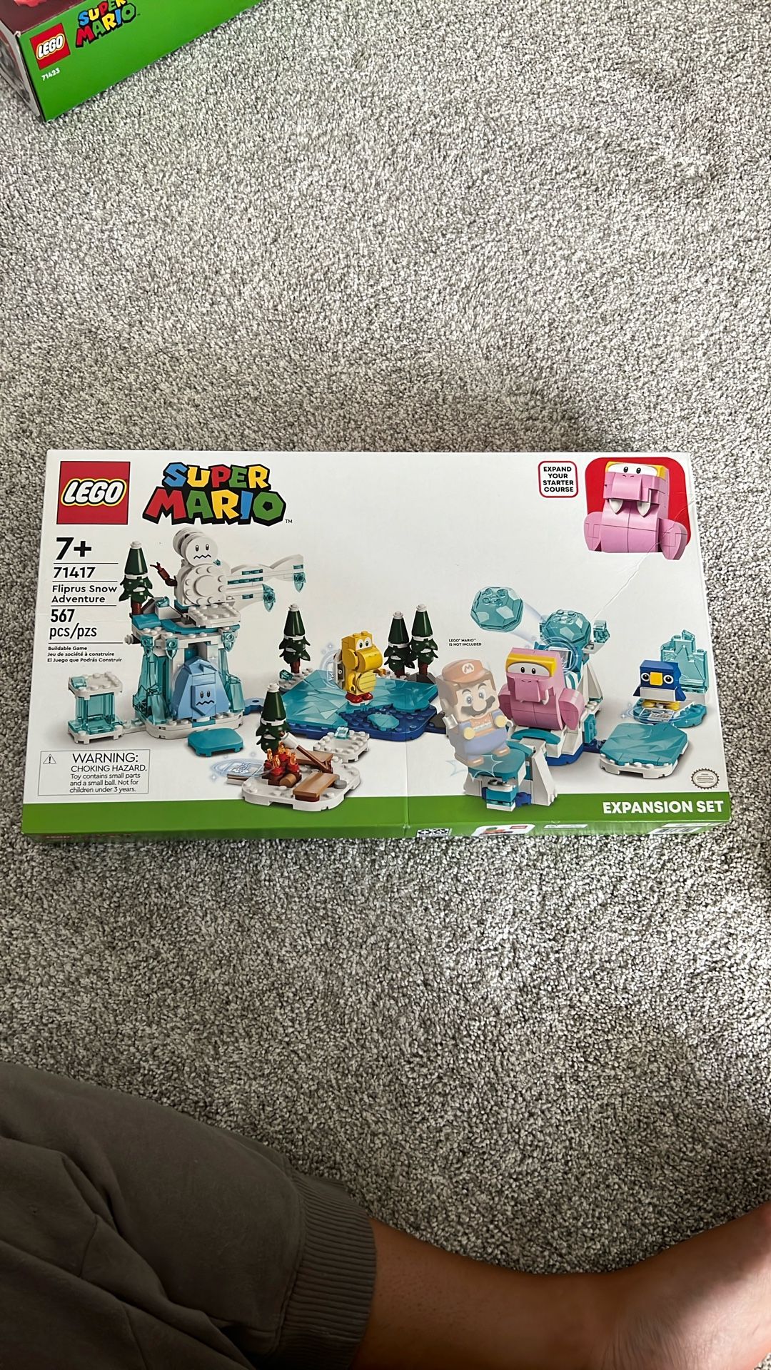 Super Mario Fliprus Snow Adventure set