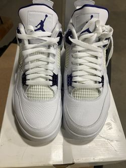 Jordan 4 Purple Metallics