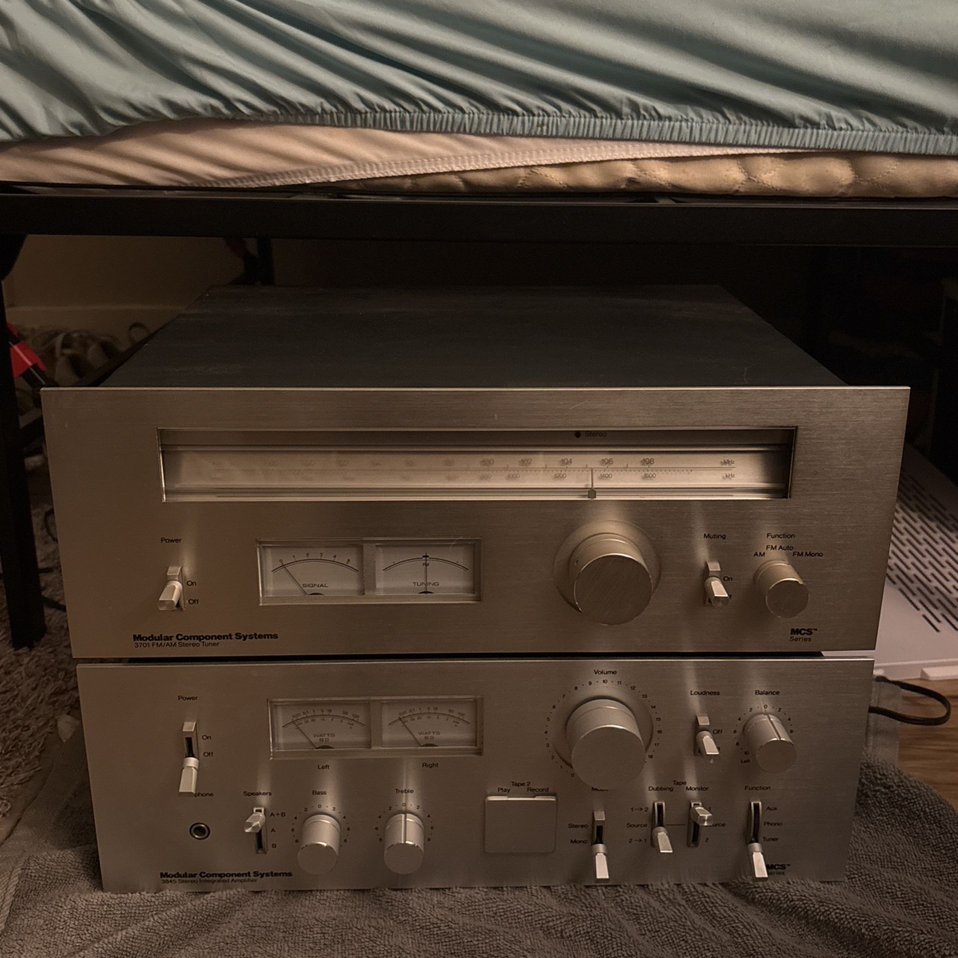 Modular Components Systems Tuner and Amp