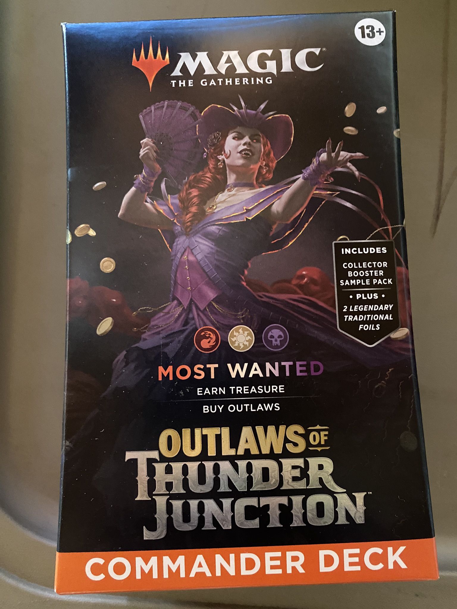 Most Wanted Outlaws Of Thunder Junction Commander Deck