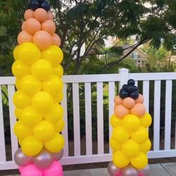 Back To School Balloon Columns 