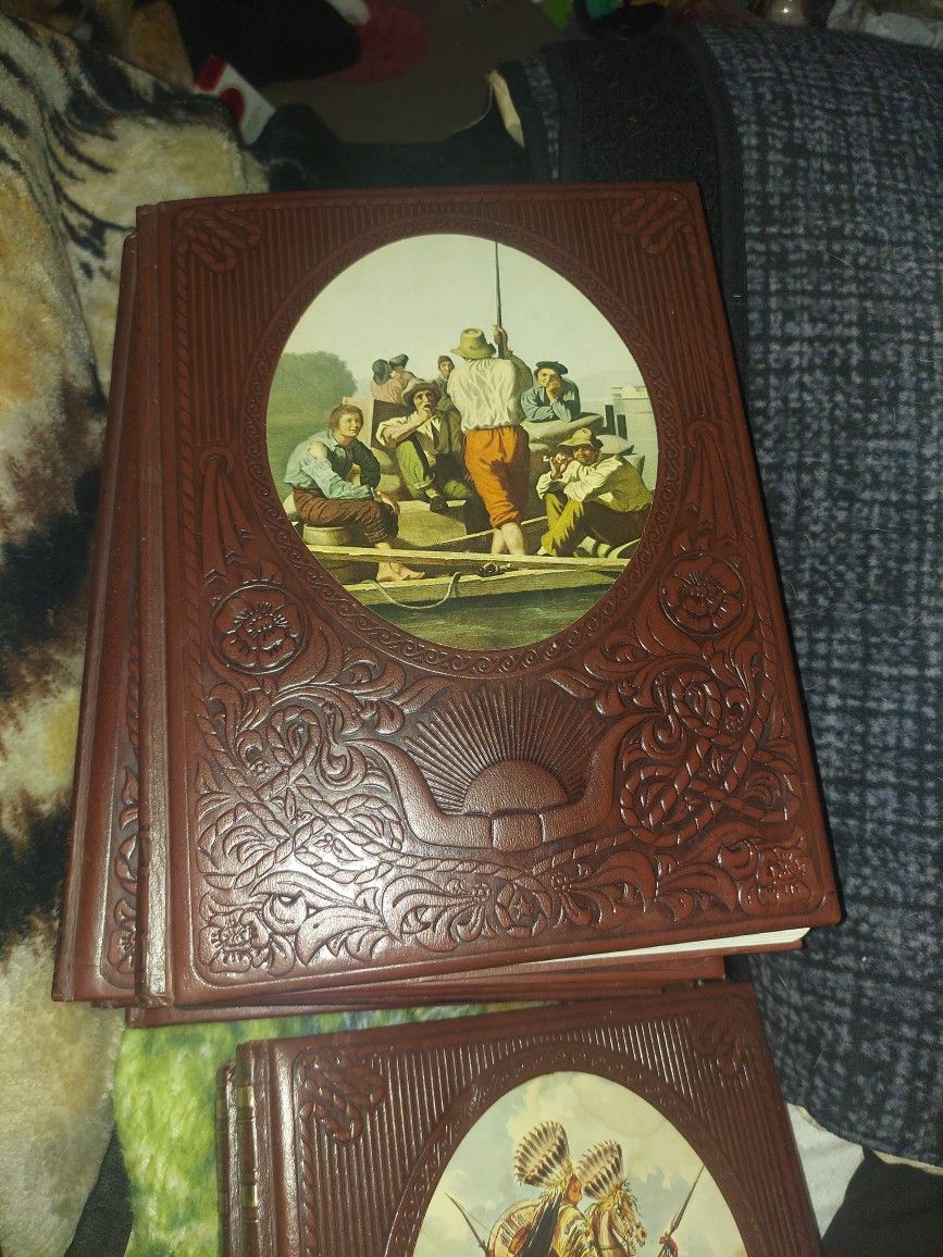 Vintage (The Old West) Leather Books