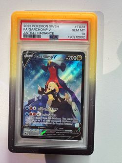 Garchomp V Astral Radiance PSA10