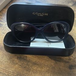 Coach Women's Dark Sunglasses