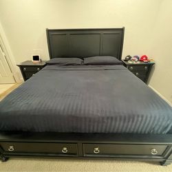 King Bedroom Set with Mattress 