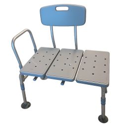 Wide shower chair