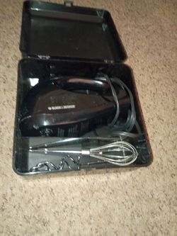 Black & Decker Hand Mixer with Storage Box
