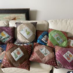 Throw pillows Indian Design