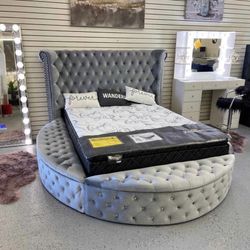 Round Storage Bed