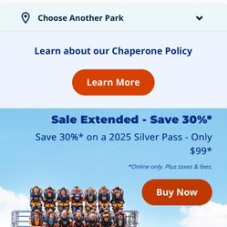 AMUSEMENT PARK TICKETS