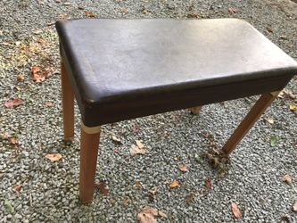 Piano / Organ Bench padded with storage