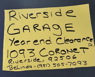 End of year clearance