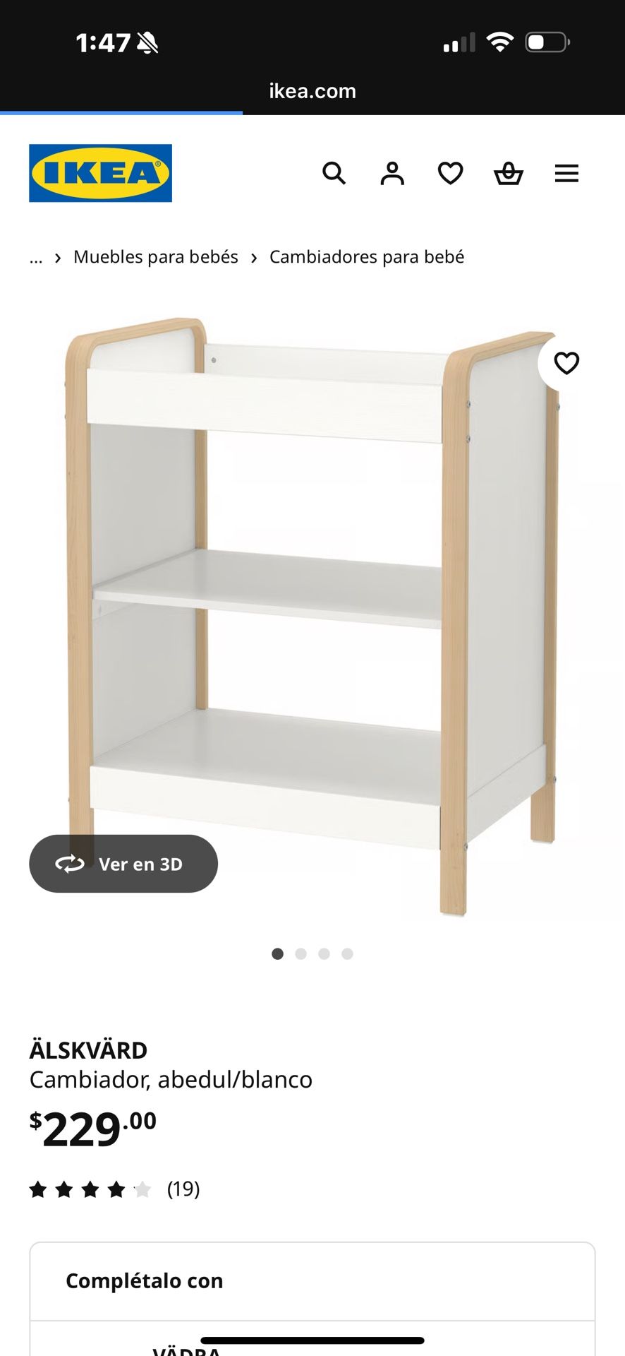 Baby Changing Table