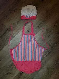Kids Chef Apron and Hat Set