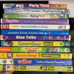 Children’s DVD’s (24 Total!)