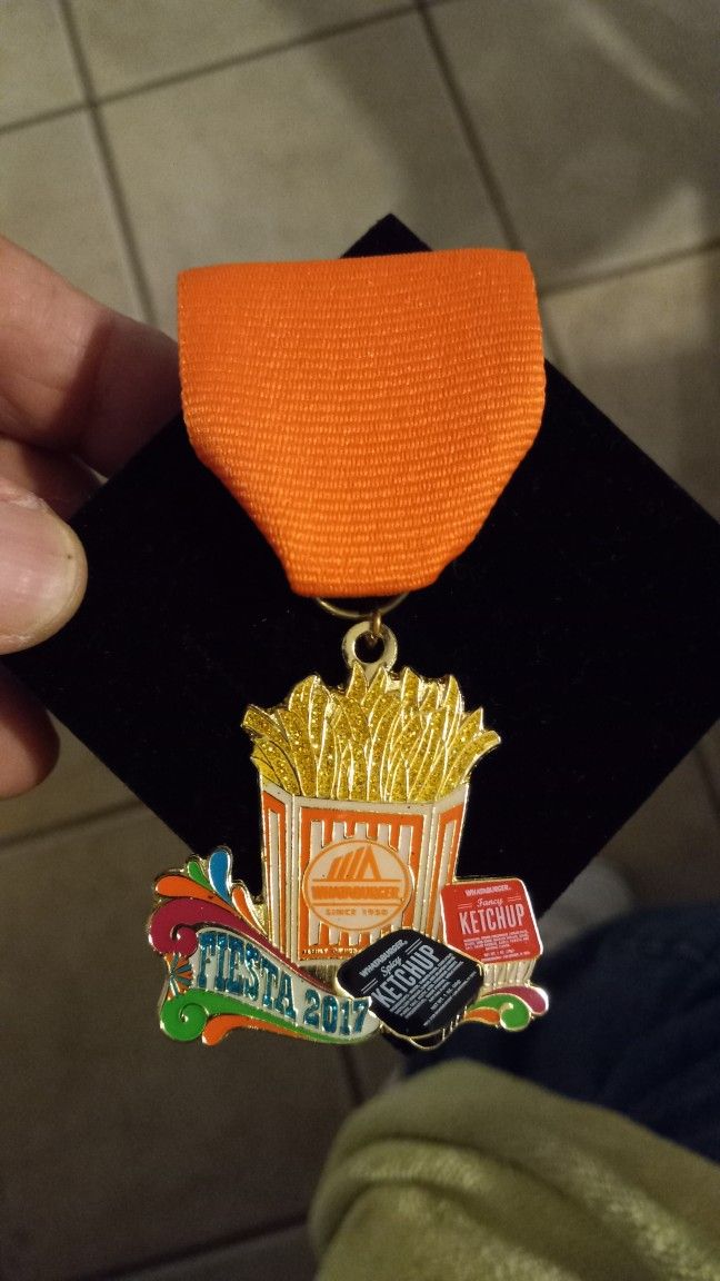 Whataburger 2017 Fiesta Medal