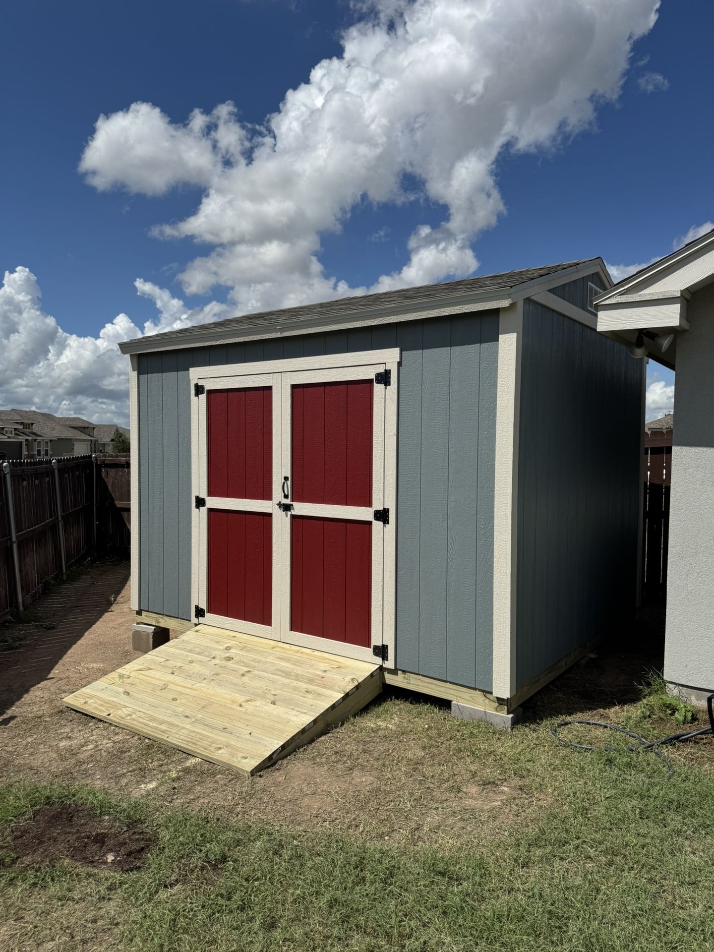 10x12 Shed We Build Onsite